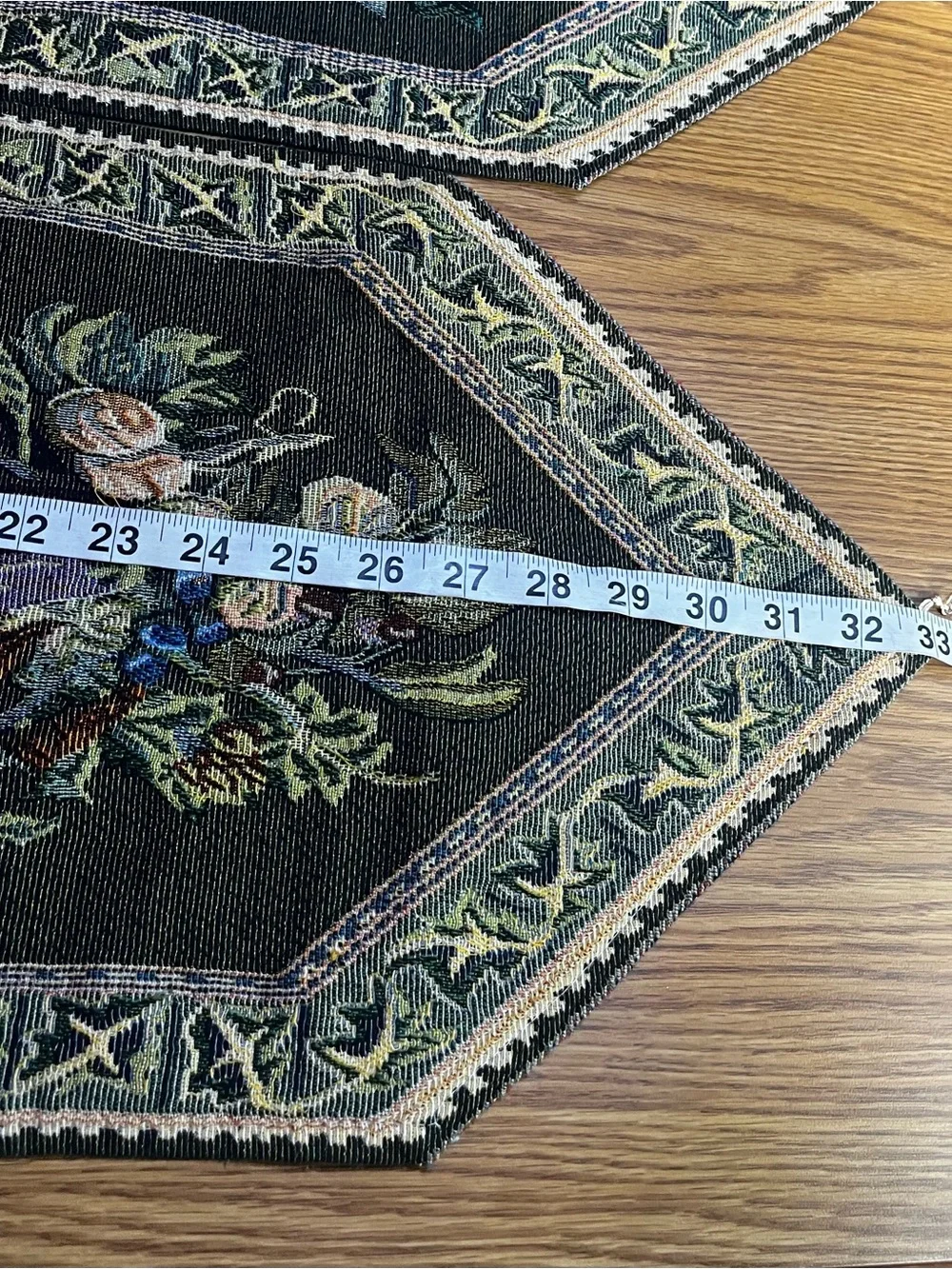 Floral Tapestry Table Runners - Set of 2
